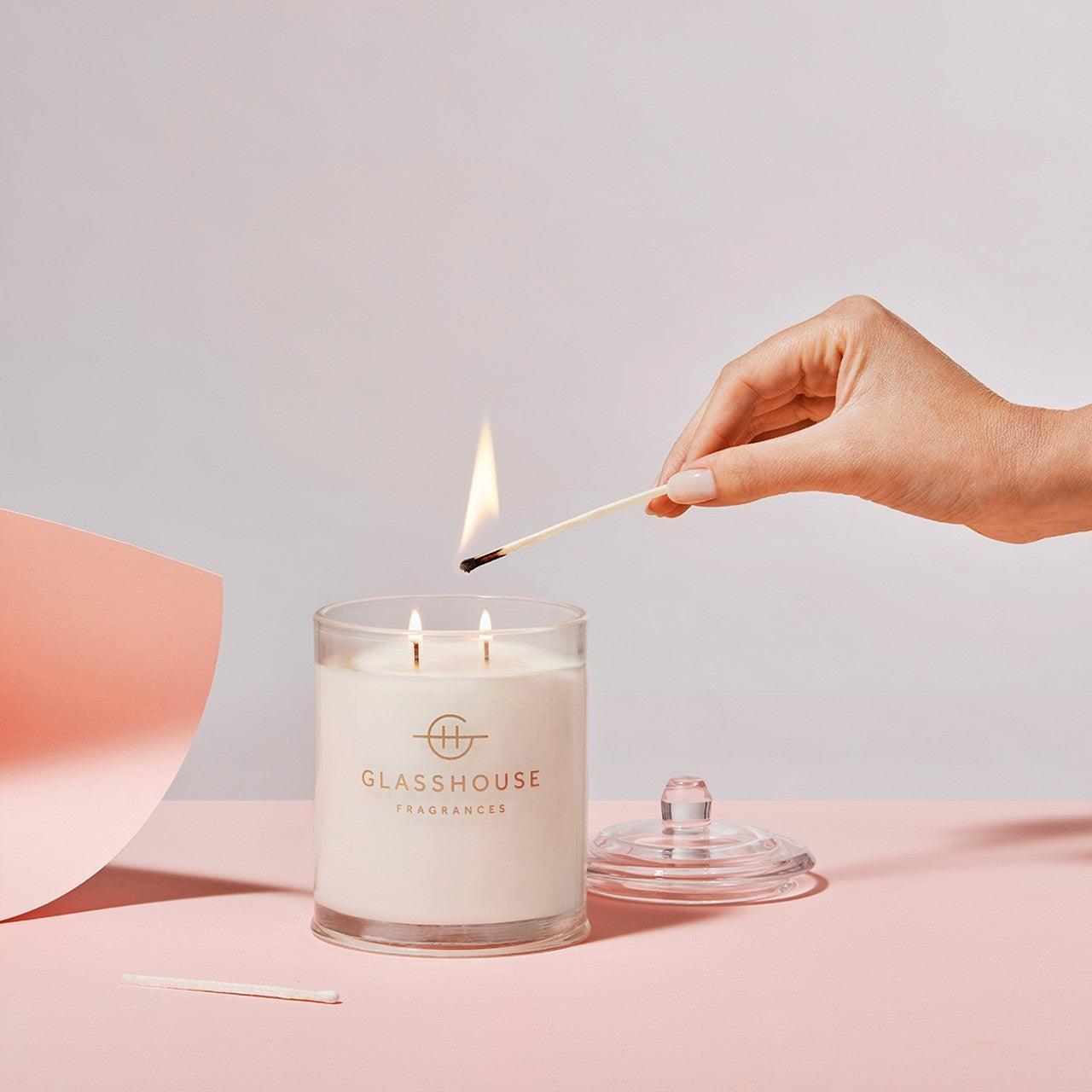 Create an Inviting Atmosphere with Glasshouse Candles-Candles2go