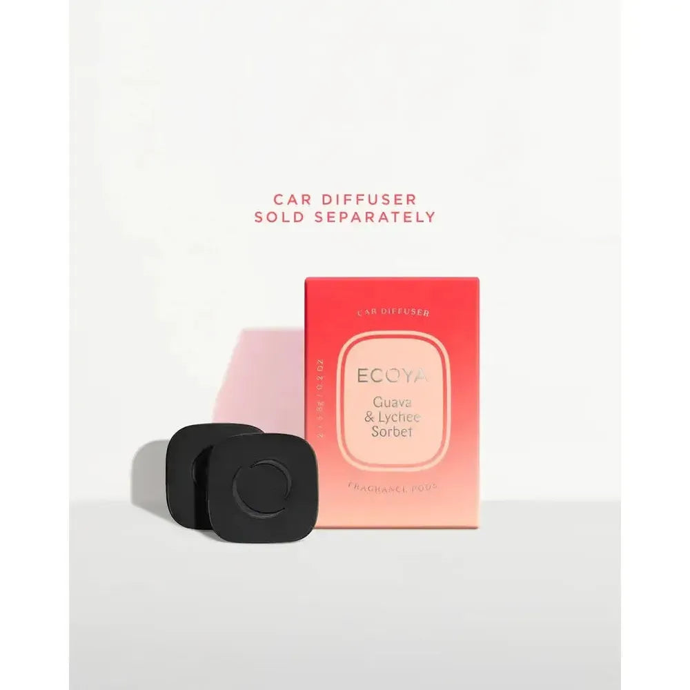 Car Diffuser Refill Guava & Lychee Sorbet by Ecoya-Candles2go