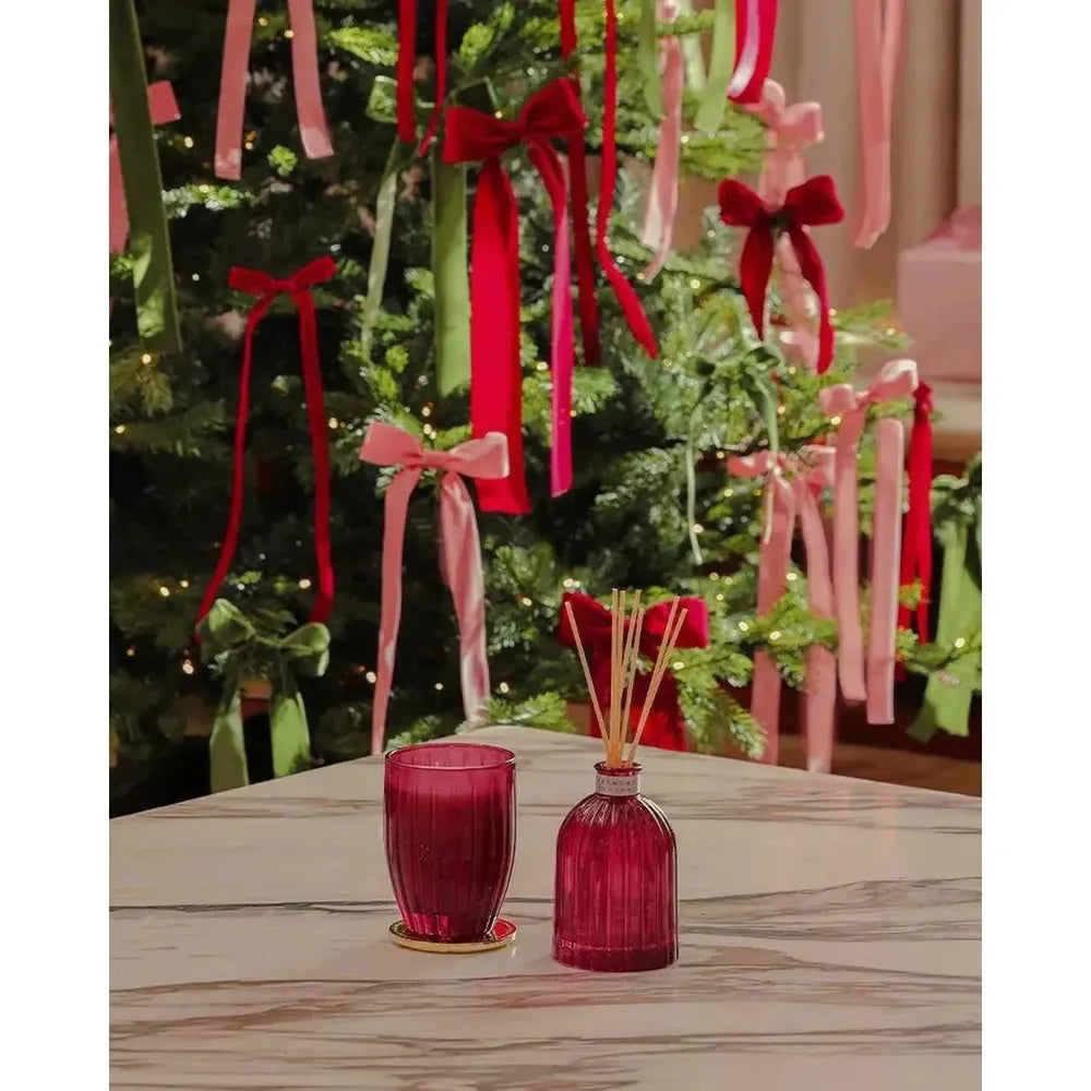 Christmas Limited Edition Peppermint Grove Champagne & Red Raspberries 370g Candle 2025-Candles2go