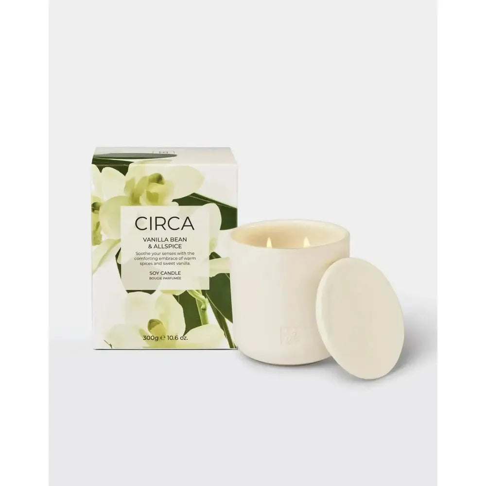 Circa Vanilla Bean & Allspice 300g Candle-Candles2go