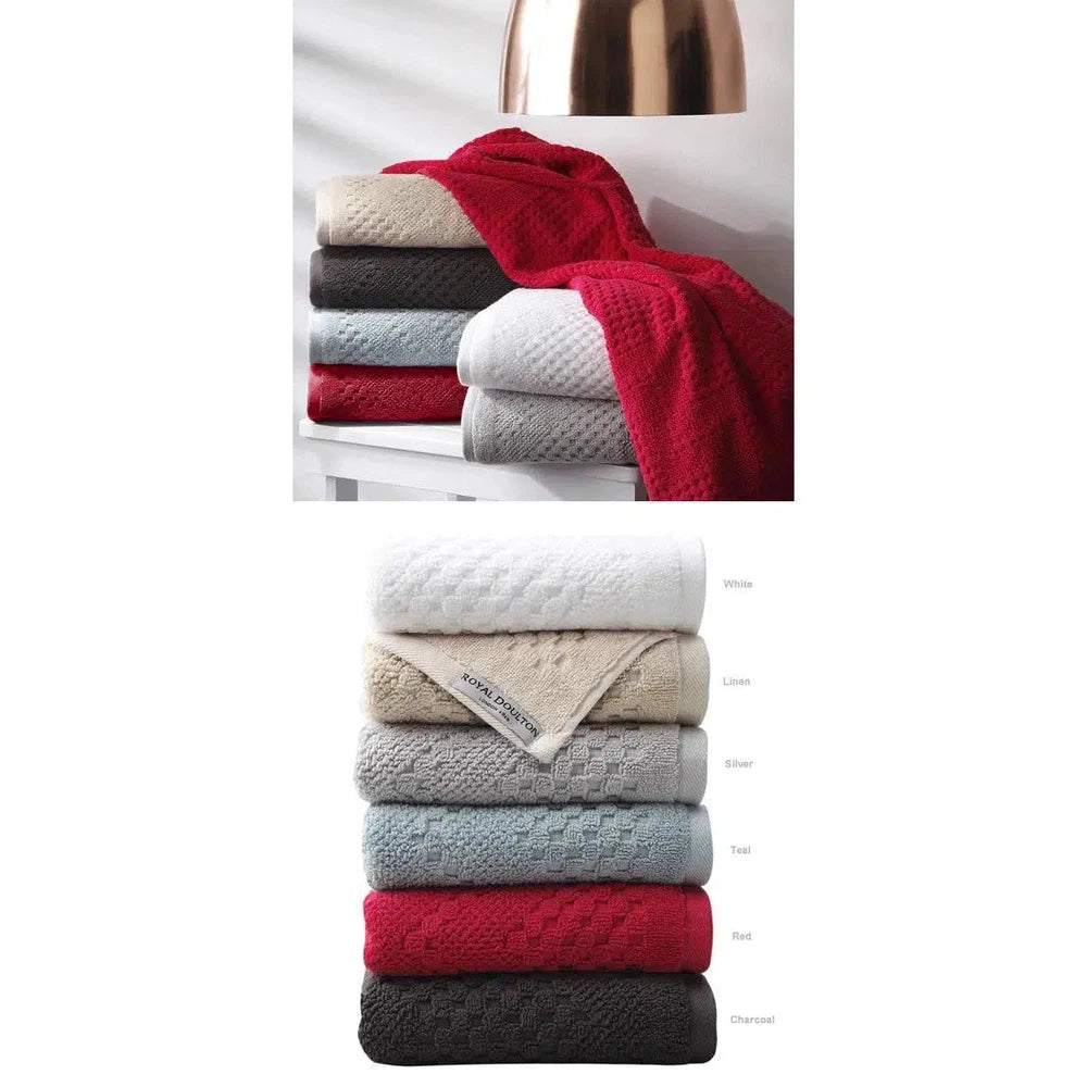 Eton Silver Bath Towel by Royal Doulton 1.4 X .70-Candles2go