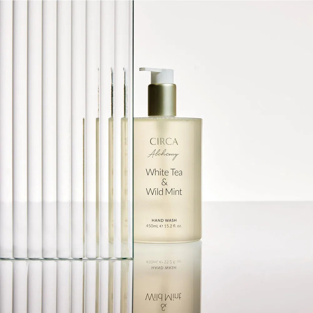 Kitchen Alchemy White Tea and Wild Mint Hand Wash 450ml by Circa-Candles2go