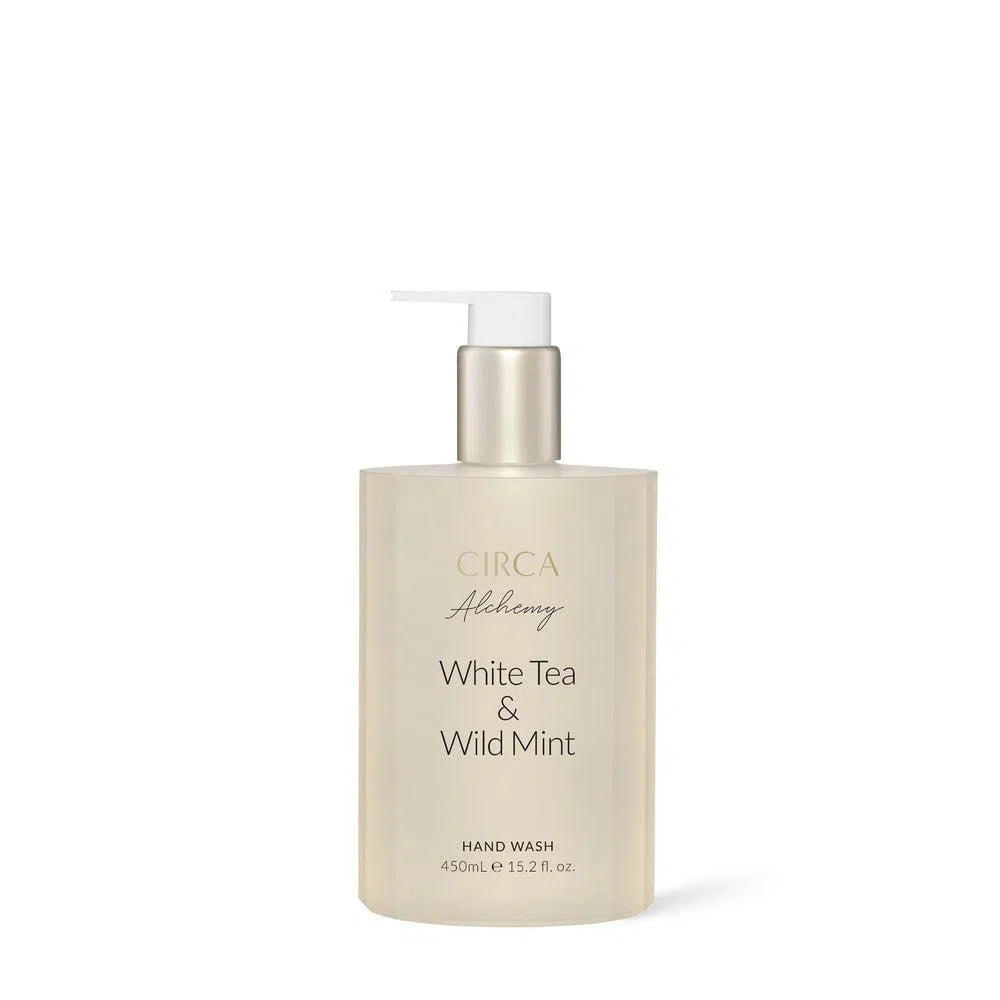 Kitchen Alchemy White Tea and Wild Mint Hand Wash 450ml by Circa-Candles2go