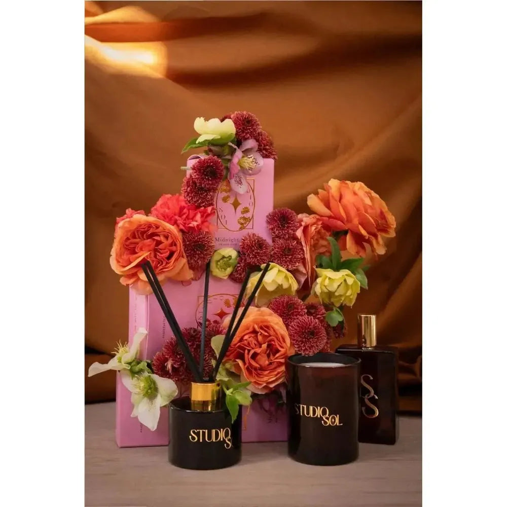Midnight Rose 100ml Diffuser by Studio Sol-Candles2go