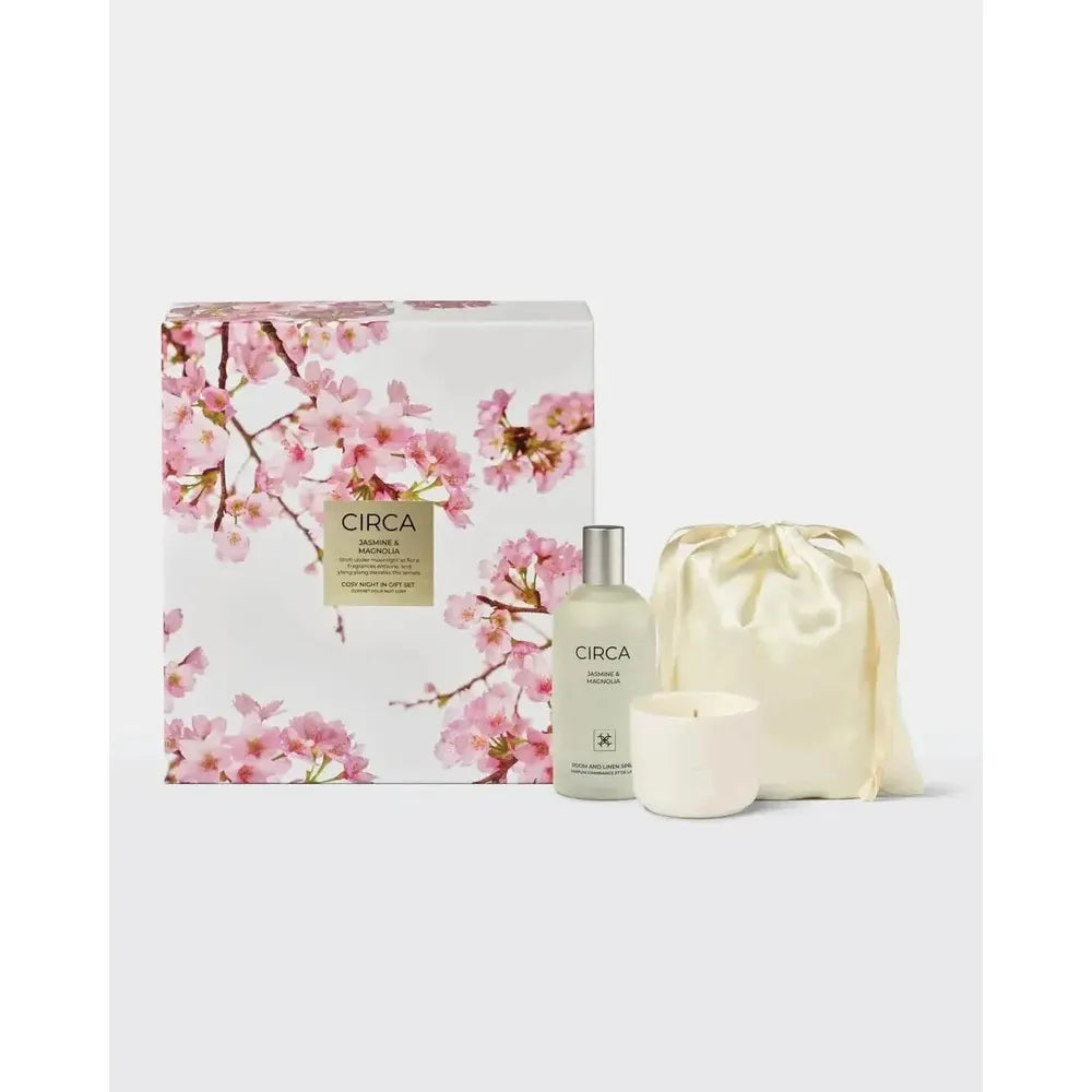 Mother's Day Limited Edition Jasmine & Magnolia Cosy Night In Gift Set by Circa 2026-Candles2go