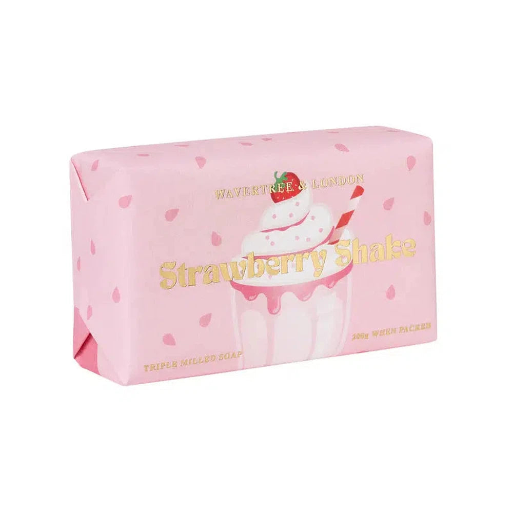 Strawberry Shake Soap 200g by Wavertree and London Australia-Candles2go