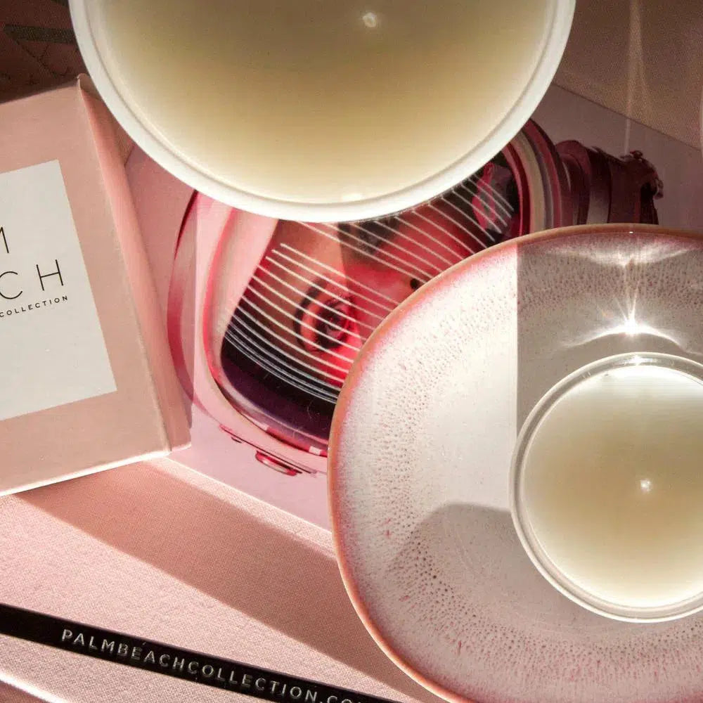 White Rose and Jasmine Mini Candle 90g by Palm Beach-Candles2go