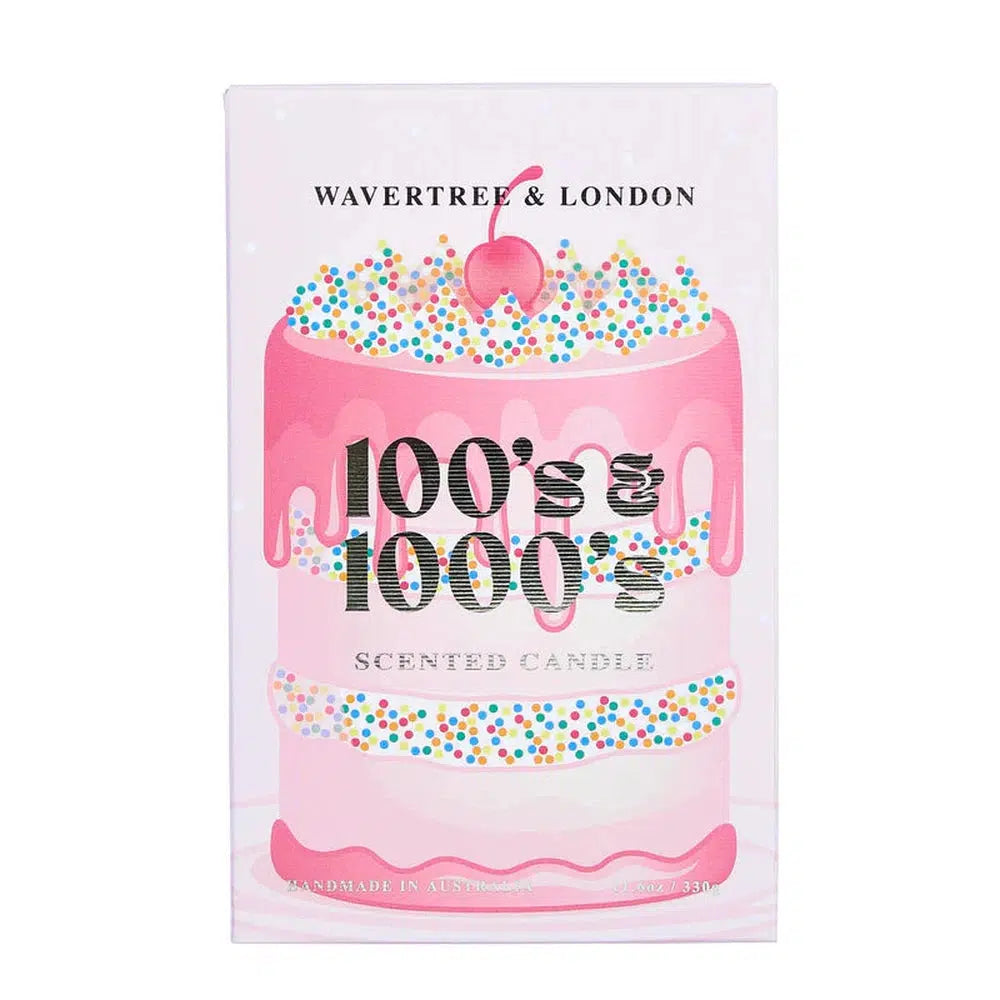 100s and 1000s Candle 330g by Wavertree and London Australia-Candles2go