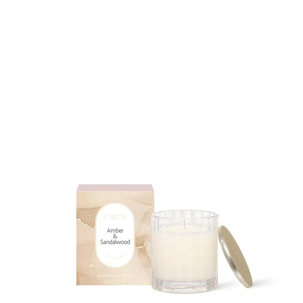 Amber and Sandalwood 60g Candle by Circa-Candles2go