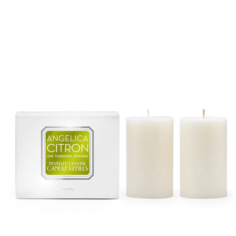 Angelica Citron Crystal Candle Refill by Abode Aroma-Candles2go