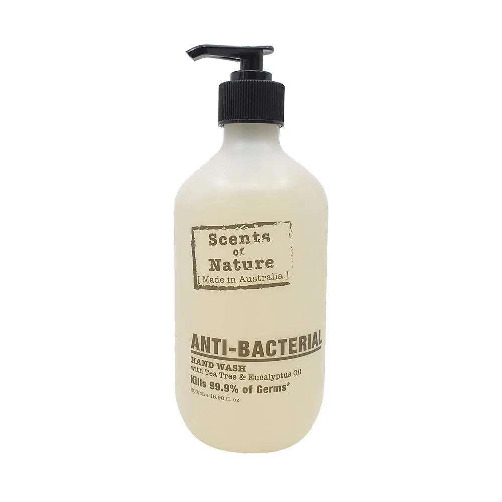 Antibacterial Tea Tree and Eucalyptus Hand Wash 500ml by Tilley-Candles2go