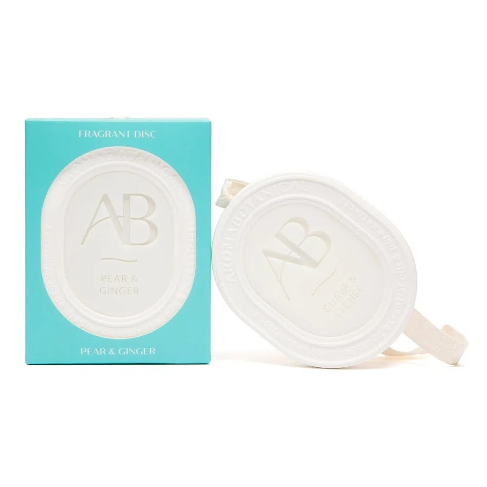 Aromabotanical Pear and Ginger Ceramic Fragrance Disc-Candles2go
