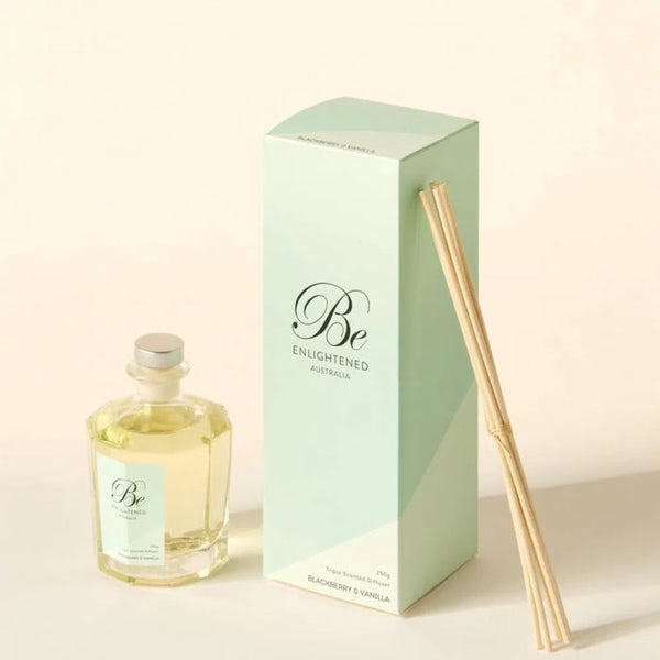 Be Enlightened Blackberry and Vanilla Reed Diffuser 250ml-Candles2go