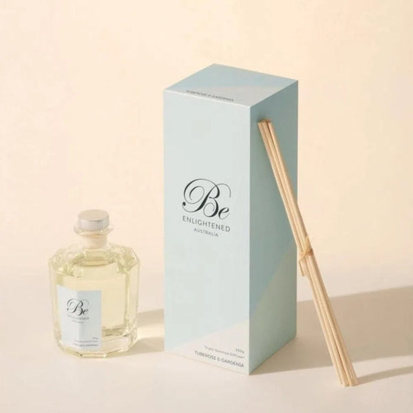 Be Enlightened Tuberose and Gardenia Reed Diffuser 250ml-Candles2go