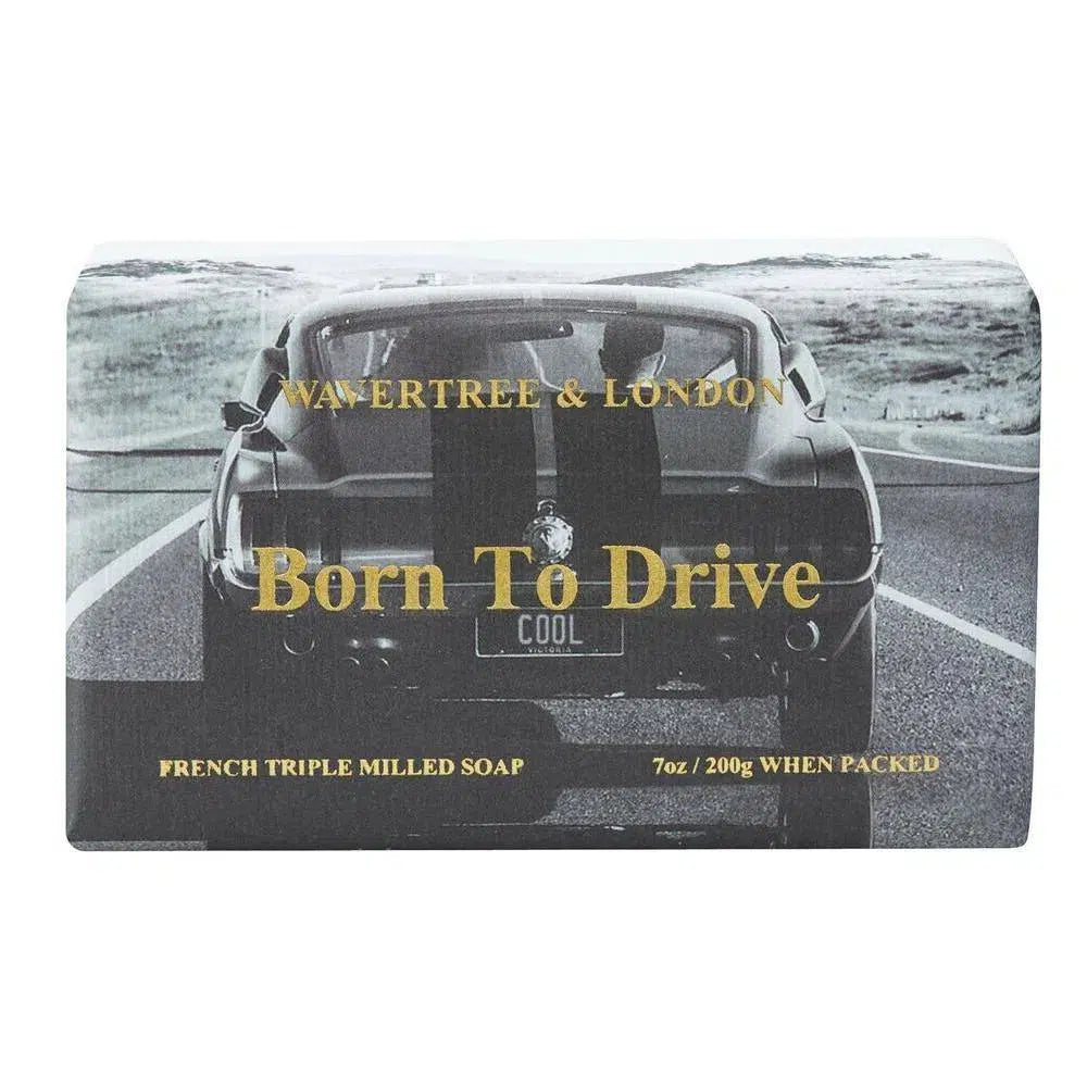 Born to Drive Soap 200g by Wavertree and London Australia-Candles2go