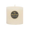 Caramel Vanilla Round 7.5 x 7.5cm Pillar Candle by Elume