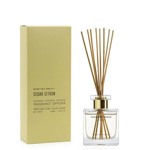 Cedar Citron Diffuser 100ml by Scented Space-Candles2go