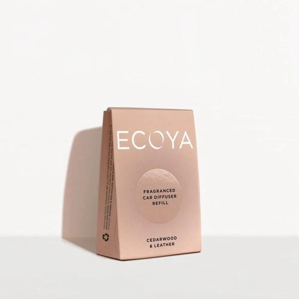 Cedarwood & Leather Car Diffuser Refill by Ecoya-Candles2go