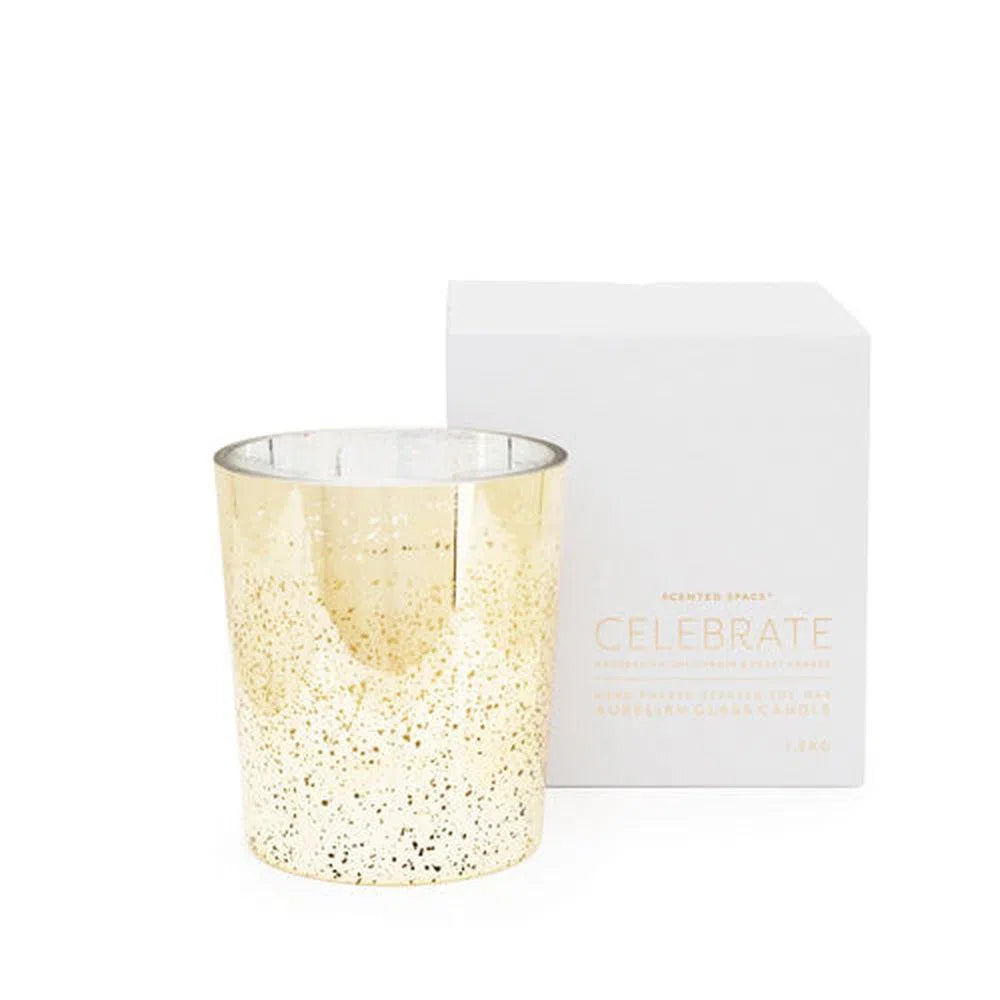 Celebrate Cashmere and Sweet Orange 1.2kg Candle by Scented Space-Candles2go