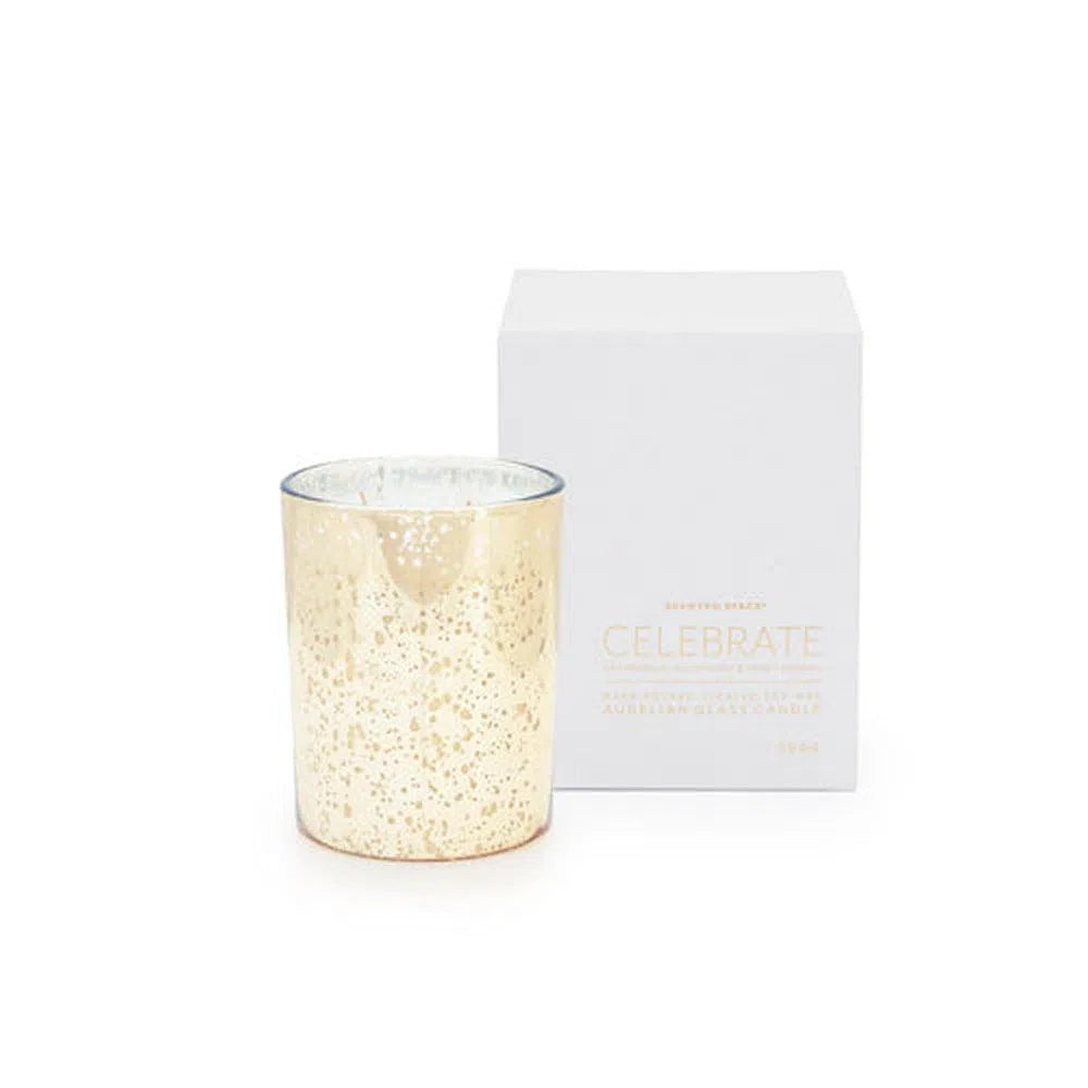 Celebrate Cashmere and Sweet Orange 500g Candle by Scented Space-Candles2go