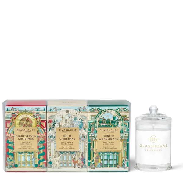 Christmas Limited Edition Glasshouse Christmas Trio 2025-Candles2go