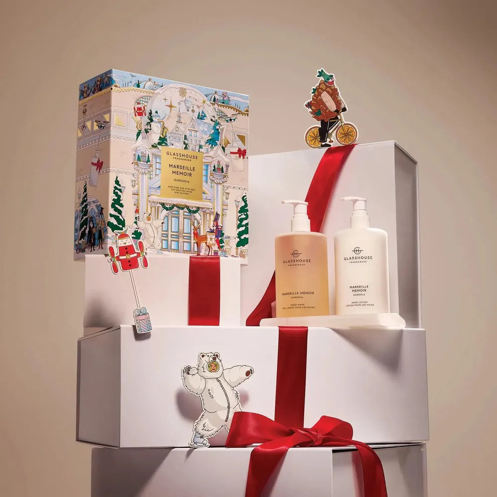 Christmas Limited Edition Glasshouse Marseille Memoir Hand Care Duo 2025-Candles2go