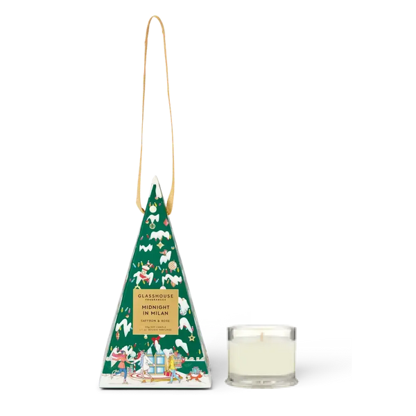 Christmas Limited Edition Glasshouse Midnight In Milan 30g Candle Bauble 2025-Candles2go