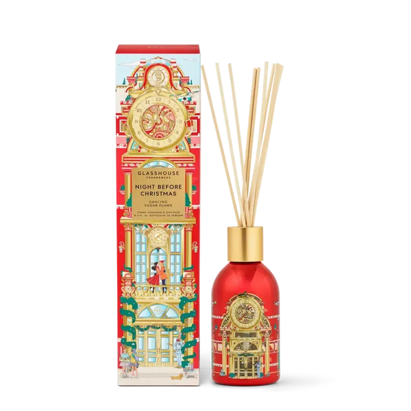 Christmas Limited Edition Glasshouse Night Before Christmas 250ml Diffuser 2025-Candles2go