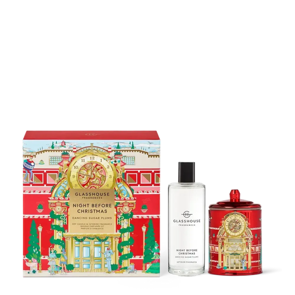 Christmas Limited Edition Glasshouse Night Before Christmas Interior Fragrance & Candle Gift Set 2025-Candles2go