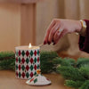 Christmas Limited Edition Moss St Ceramic Fig & Pear 360g Candle 2025