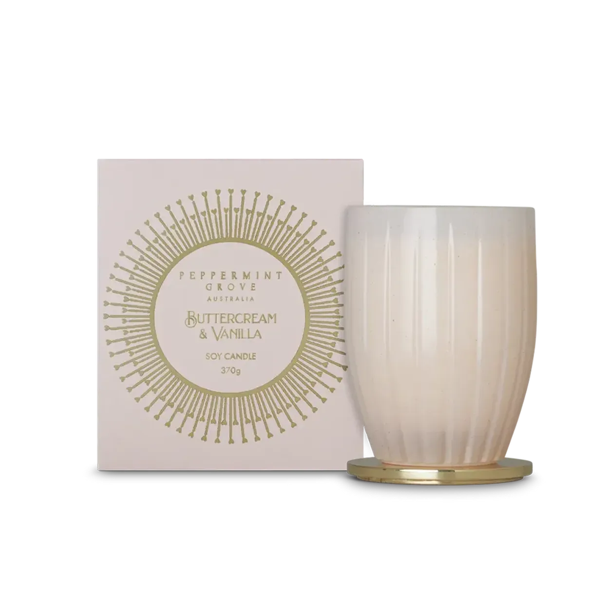 Christmas Limited Edition Peppermint Grove Buttercream & Vanilla 370g Candle 2025-Candles2go