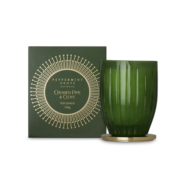 Christmas Limited Edition Peppermint Grove Crushed Pine & Clove 370g Candle 2025-Candles2go