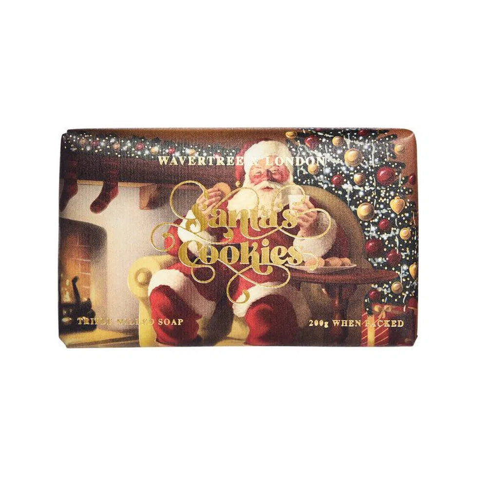 Christmas Limited Edition Santas Cookie 200g Soap by Wavertree and London Australia-Candles2go