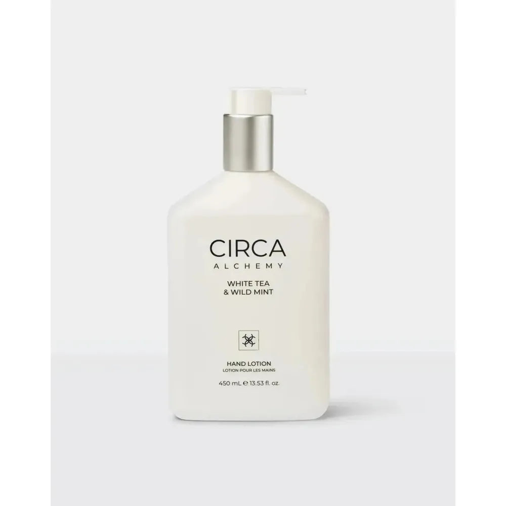 Circa Alchemy White Tea & Wild Mint 450ml Hand Lotion-Candles2go