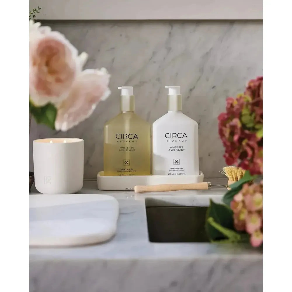 Circa Alchemy White Tea & Wild Mint Hand Care Duo-Candles2go