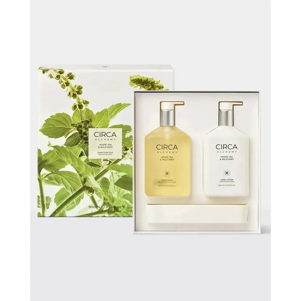 Circa Alchemy White Tea & Wild Mint Hand Care Duo-Candles2go