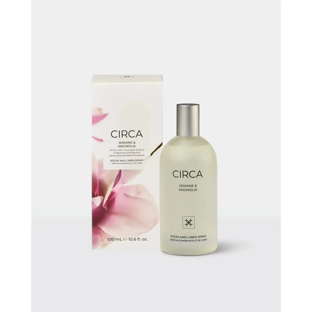 Circa Jasmine & Magnolia 100ml Room & Linen Spray-Candles2go