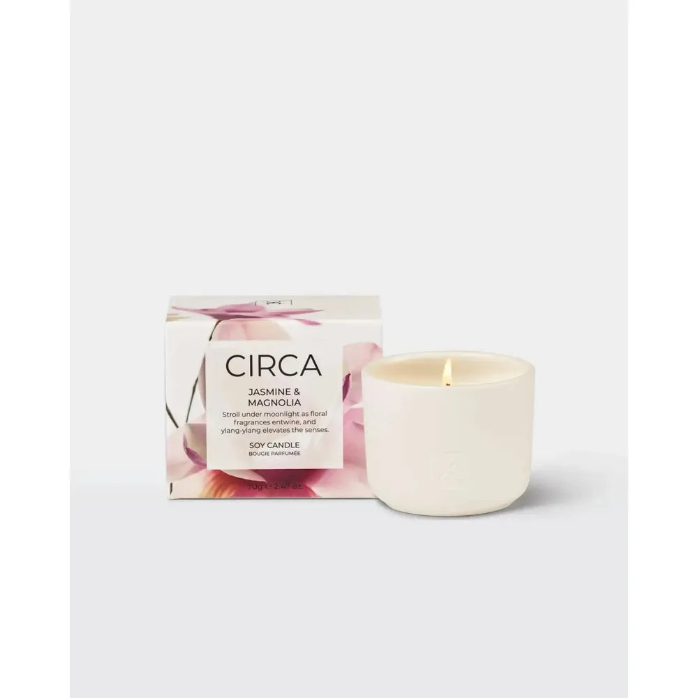 Circa Jasmine & Magnolia 70g Mini Candle-Candles2go
