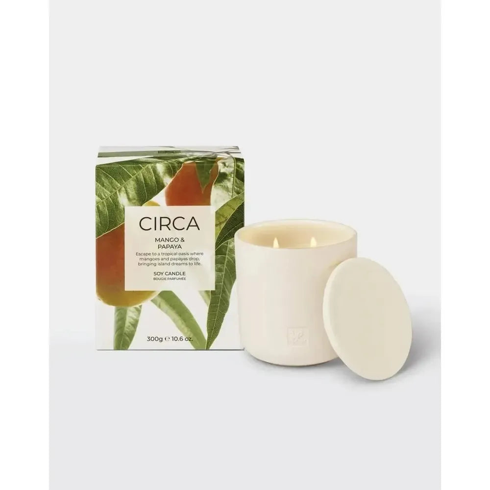 Circa Mango & Papaya 300g Candle-Candles2go