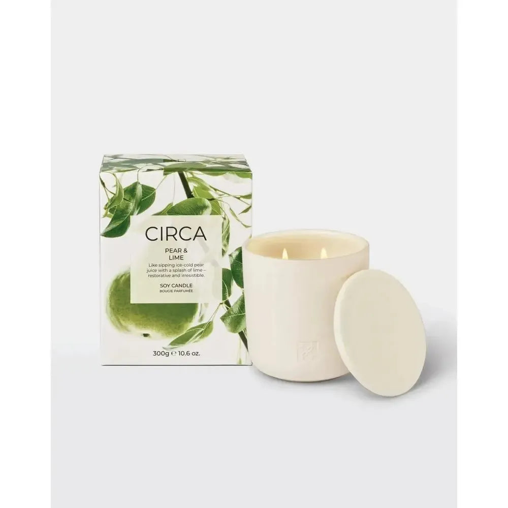 Circa Pear & Lime 300g Candle-Candles2go