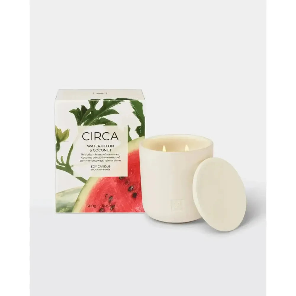 Circa Watermelon & Coconut 300g Candle-Candles2go