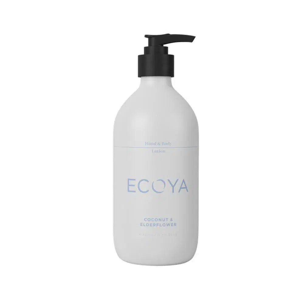 Coconut and Elderflower Hand and Body Lotion 450ml By Ecoya Fruity-Candles2go