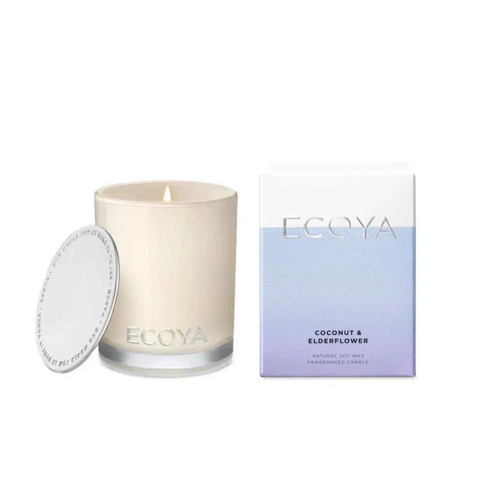 Coconut and Elderflower Mini Madison 80g Candle by Ecoya-Candles2go