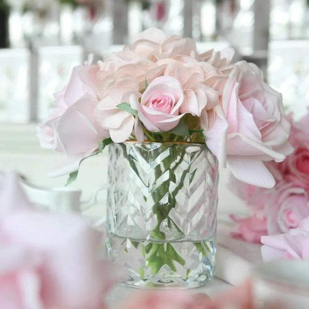 Cote Noire Herringbone Perfumed Flower in Roses and Hydrangeas HCF11-Candles2go