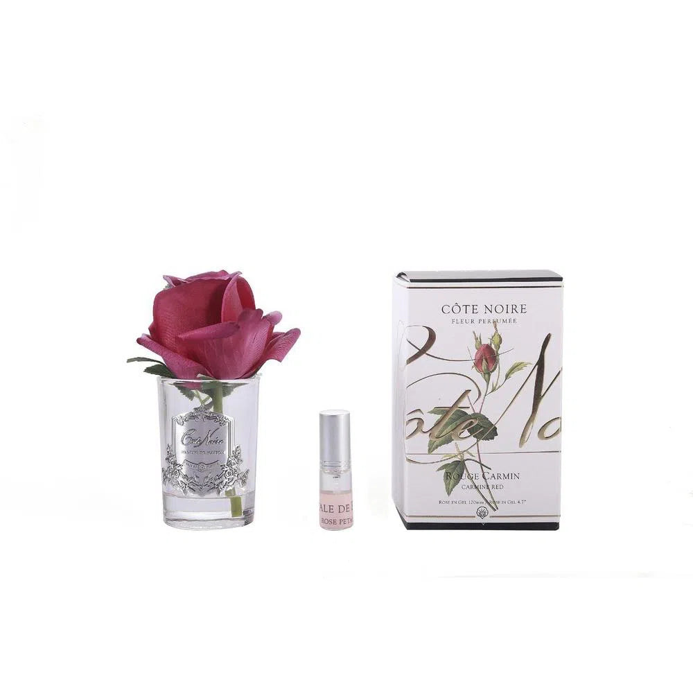 Cote Noire Perfumed Rose Bud Clear Carmine Red GMR44-Candles2go