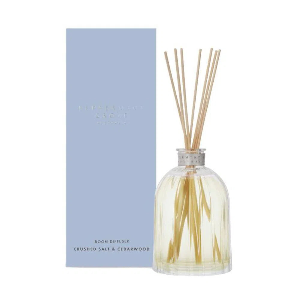 Crushed Salt and Cedarwood 350ml Diffuser by Peppermint Grove-Candles2go