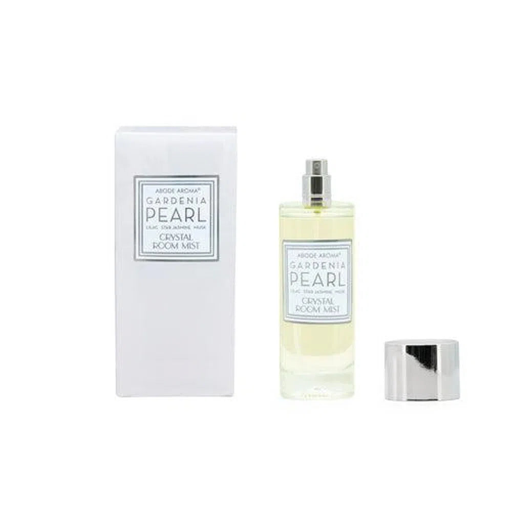 Crystal Gardenia Pearl Room Mist 100ml by Abode Aroma-Candles2go