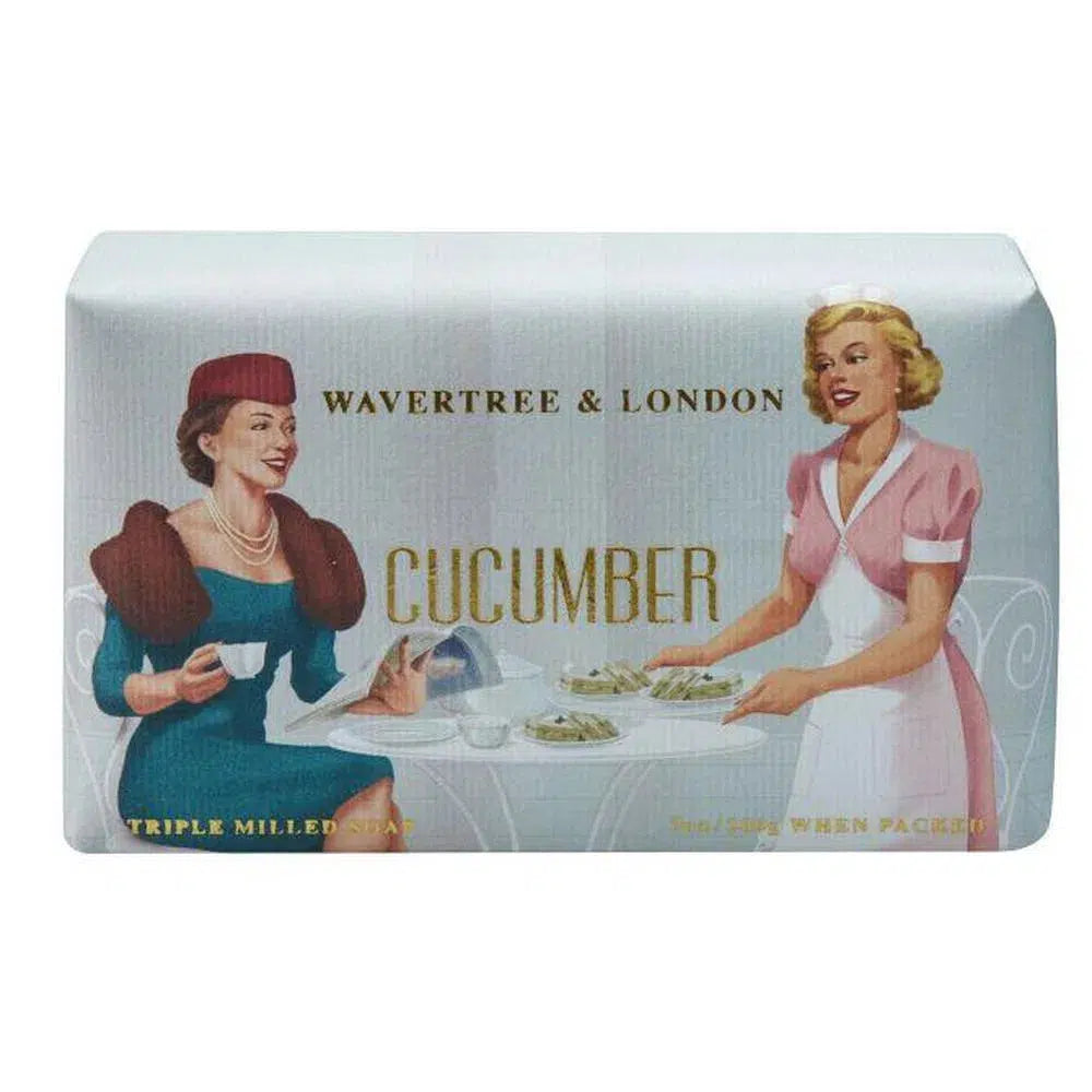 Cucumber 200g Soap by Wavertree and London-Candles2go