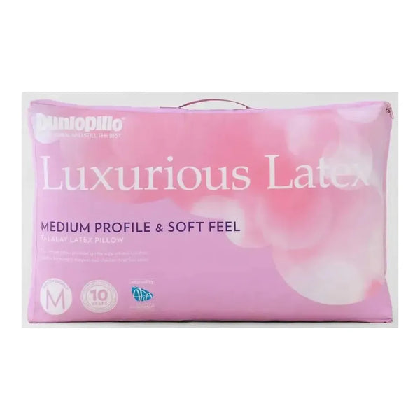 Dunlopillo Luxurious Latex Medium Profile & Soft Feel-Candles2go