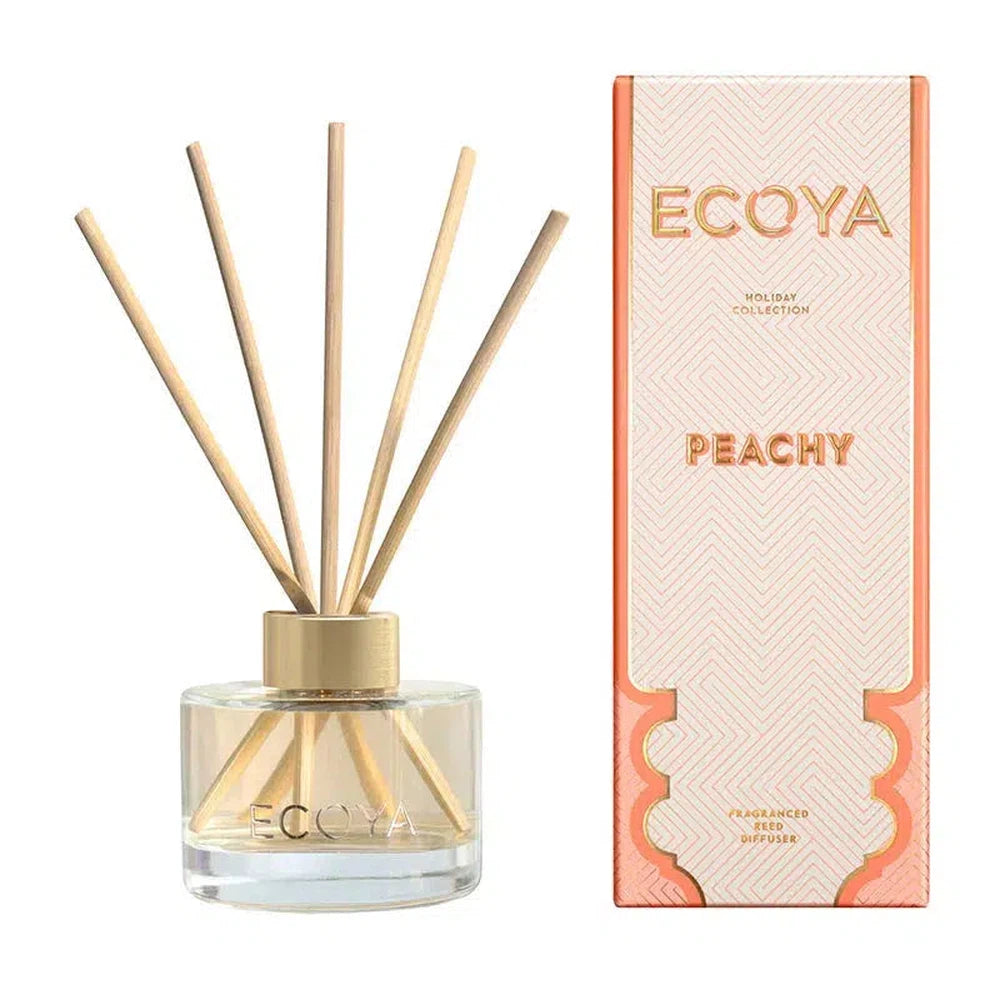 Ecoya Peachy Mini 50ml Diffuser Limited Edition Christmas 2024-Candles2go